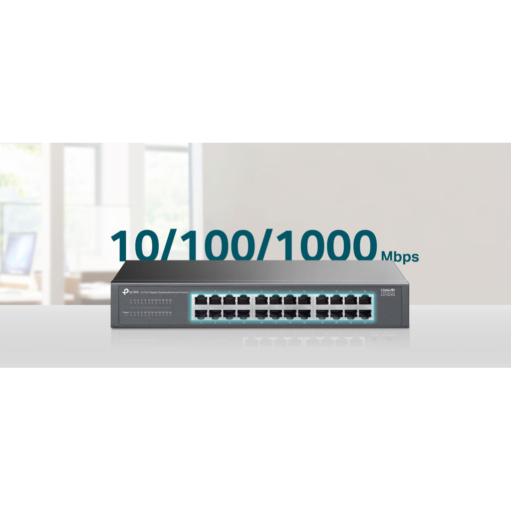 Комутатор мережевий TP-Link LS1024G - изображение 8
