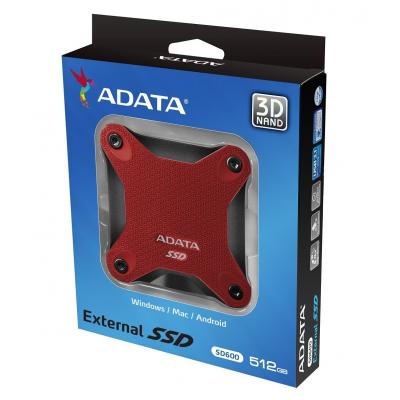 Накопичувач SSD USB 3.1 512GB ADATA (ASD600-512GU31-CRD) - зображення 4