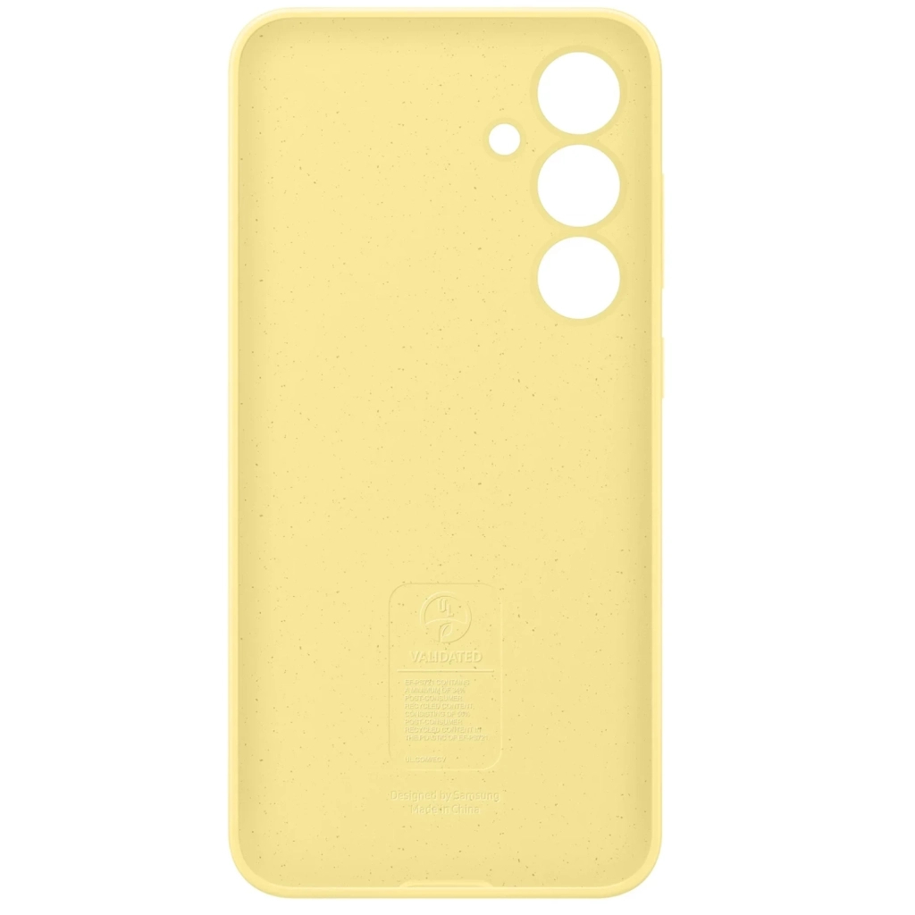 Чохол до мобільного телефона Samsung Silicone Case Samsung Galaxy S24 FE Yellow (EF-PS721CYEGWW) - зображення 2