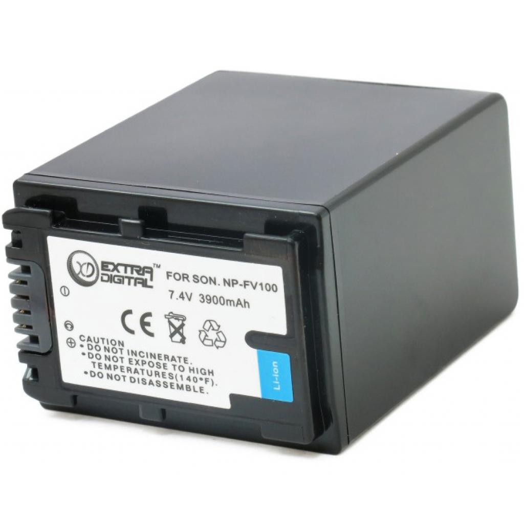 Акумулятор до фото/відео Extradigital Sony NP-FV100 (BDS2674 / DV00DV1271) - зображення 2