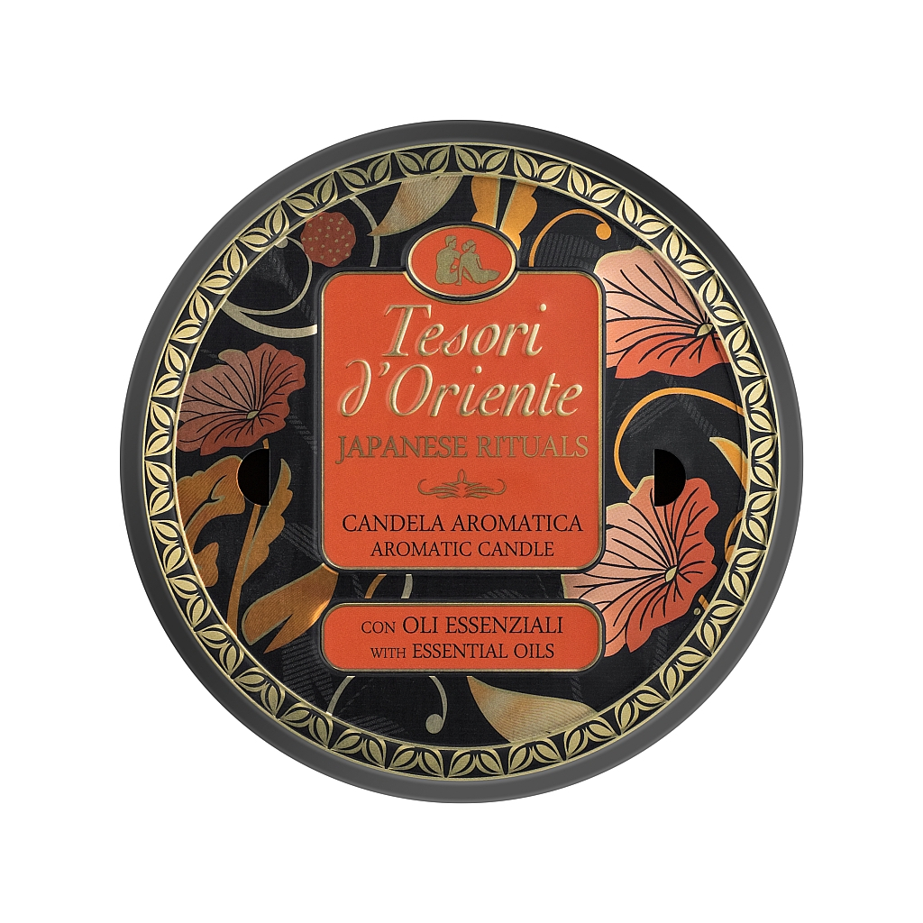 Ароматична свічка Tesori d'Oriente Японські ритуали 200 г (8008970043739) - зображення 1