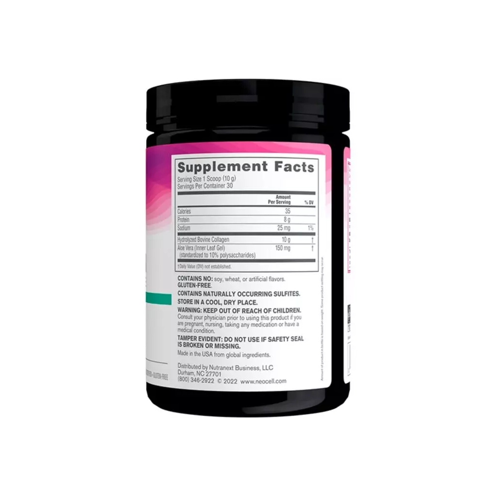 Вітамінно-мінеральний комплекс Neocell Супер колаген з алое, Тип 1&3, Super Collagen Powder With Aloe, NeoCell, 284 (NEL-13272) - зображення 2