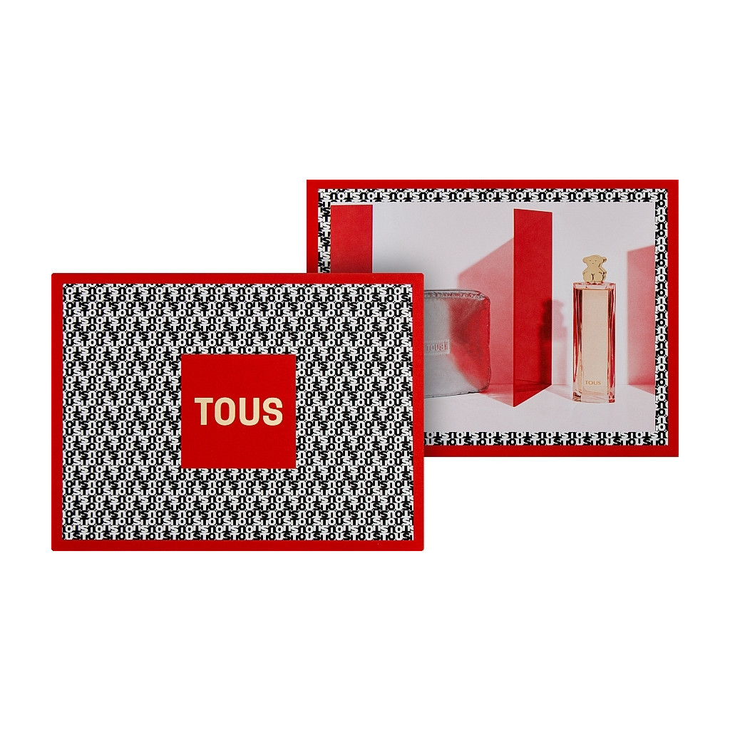 Набір косметики Tous Gold парфумована вода 90 мл + косметичка (8436603330657) - picture 1