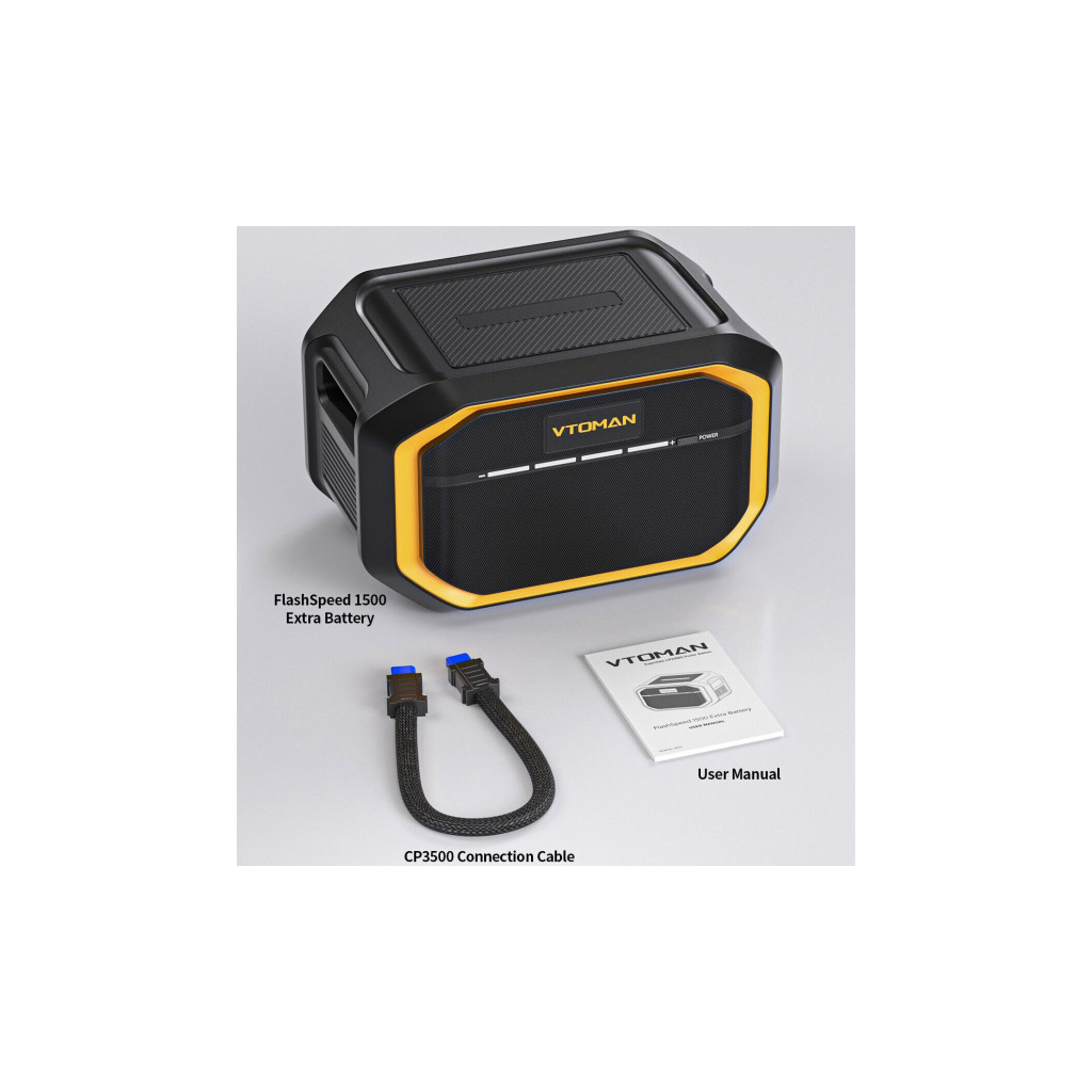 Додаткова батарея для зарядної станції Vtoman PB-81 1548Wh (FlashSpeed 1500 Battery) - зображення 5