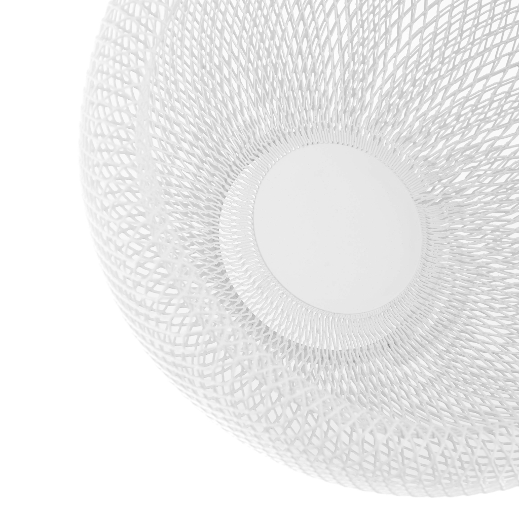 Фруктовниця Ardesto Midori 25х25х12см, метал, білий (AR0902W) - зображення 4