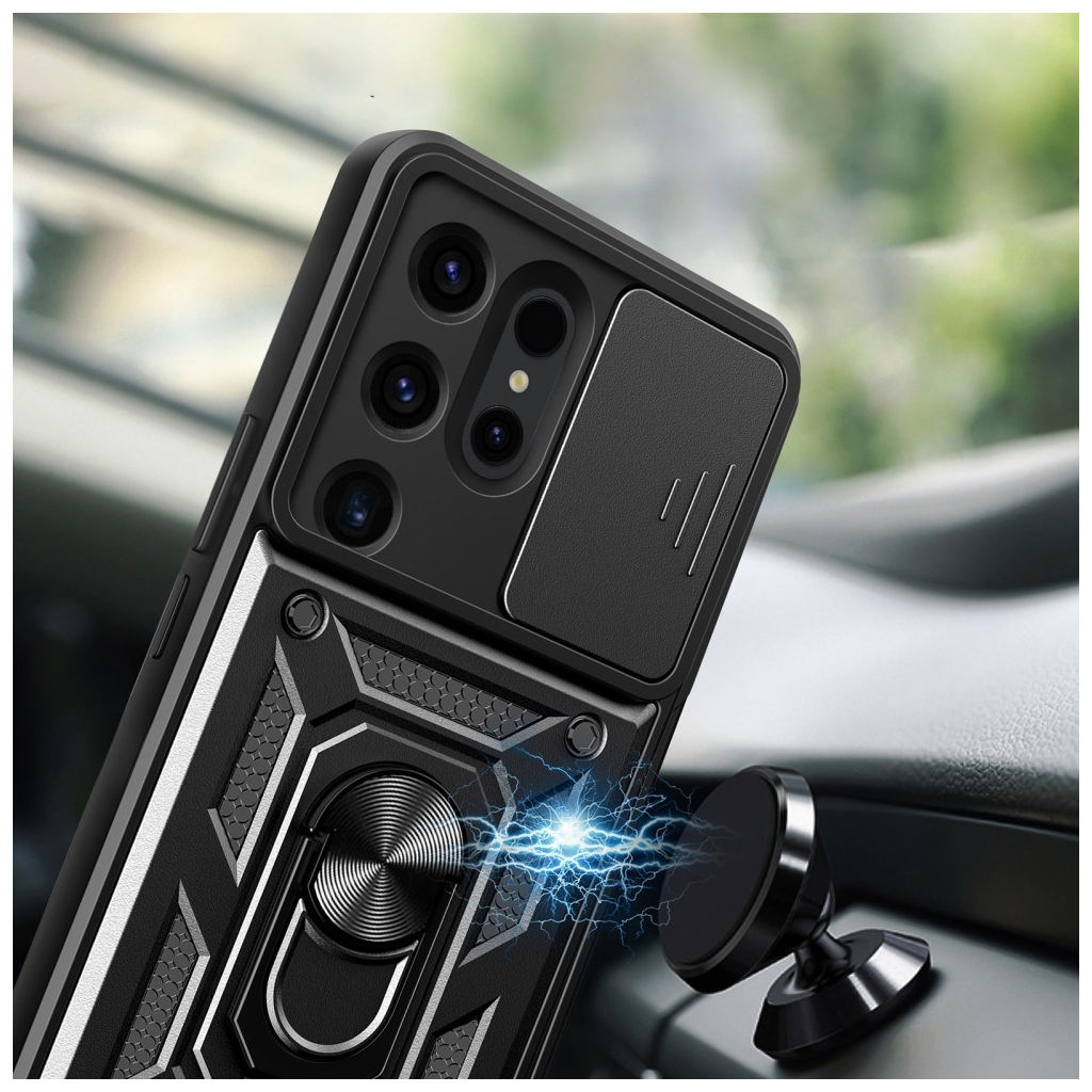 Чохол до мобільного телефона BeCover Military Samsung Galaxy S25 Ultra SM-S938 Black (712881) - зображення 5