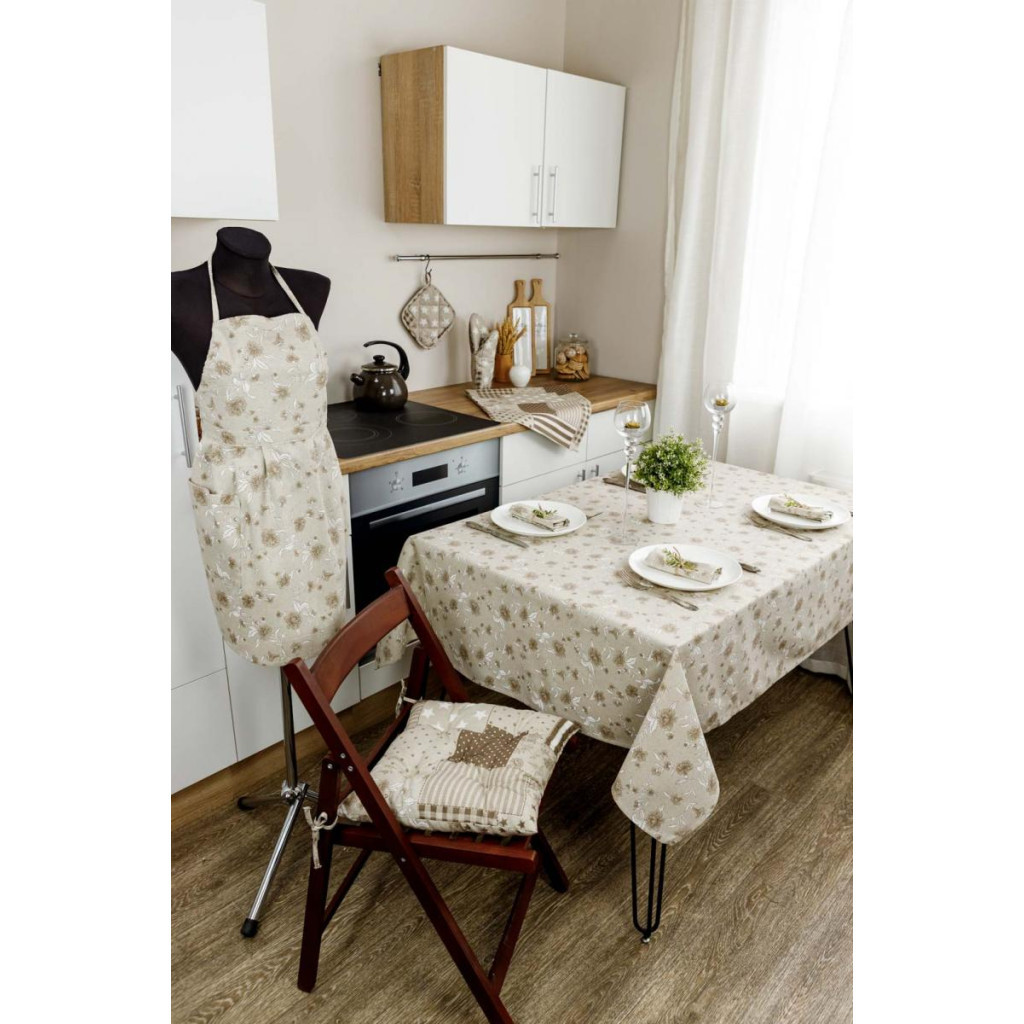 Подушка на стілець Прованс Печворк беж Господиня 40х40 см (4823093451162) - зображення 3