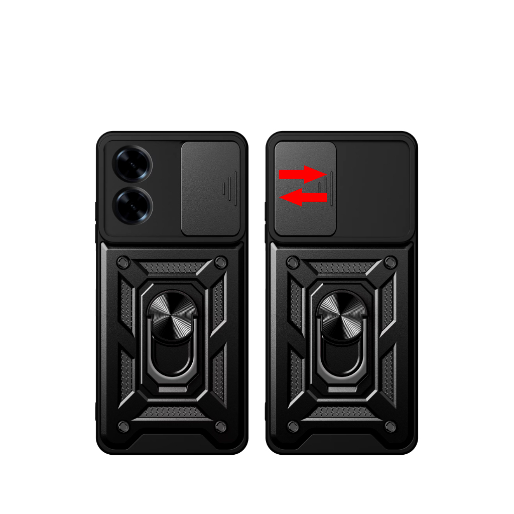 Чохол до мобільного телефона BeCover Military ZTE Blade A34 Black (712173) - зображення 2