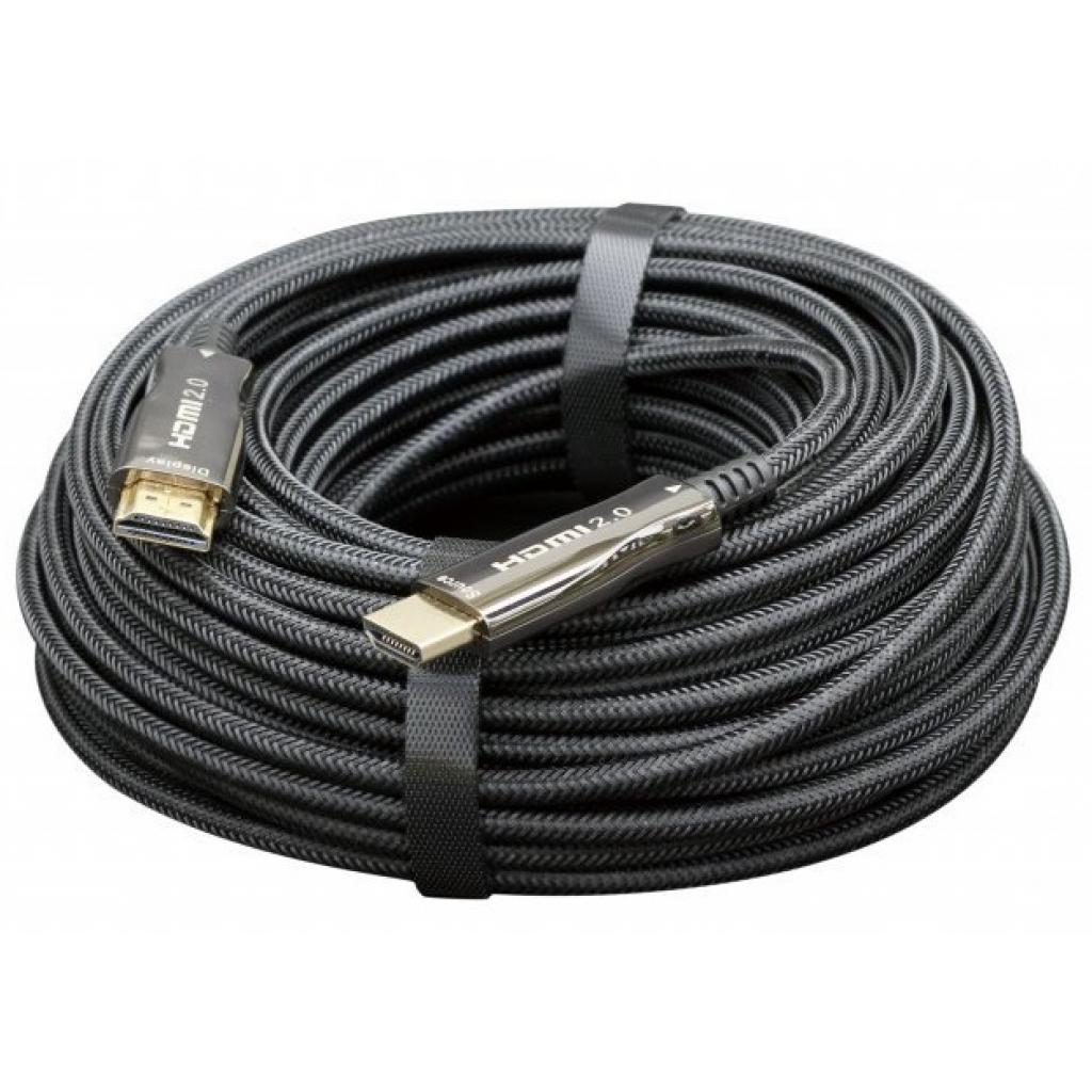 Кабель мультимедійний HDMI to HDMI 80m AOC V2.0 Cablexpert (CCBP-HDMI-AOC-80M) - зображення 2