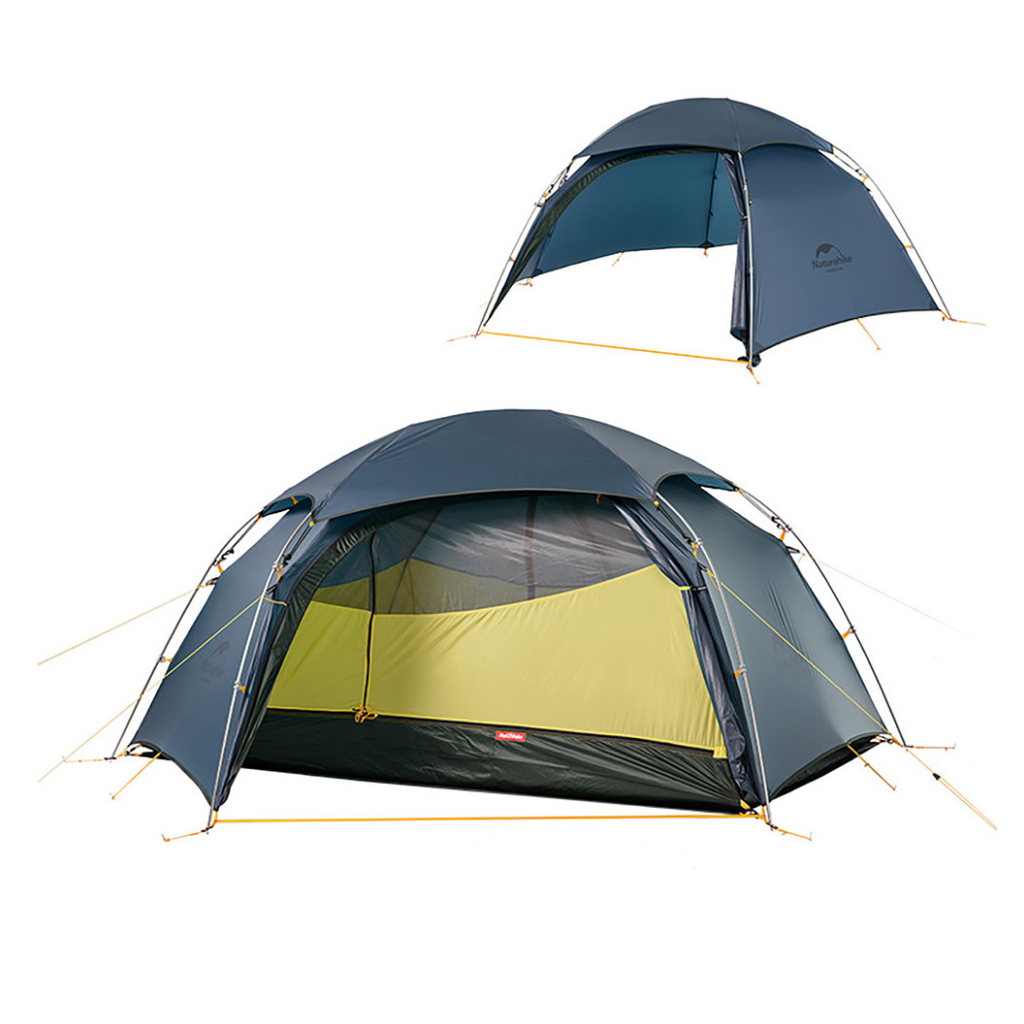 Намет Naturehike двомісний Cloud Peak 2 2 NH19K240-Y 15D темно-синій (6927595736326) - зображення 2