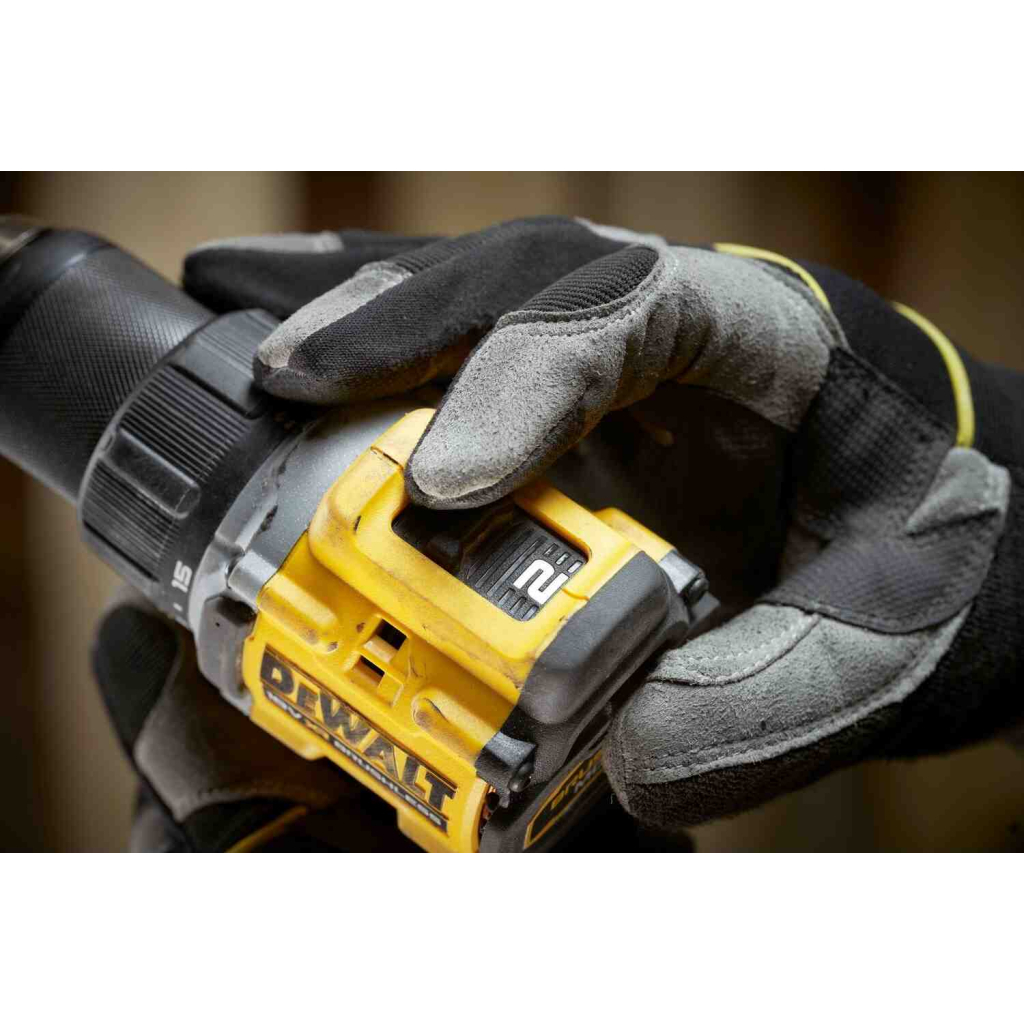 Шуруповерт DeWALT XR Li-Ion 18V, 2x2Ah, 74 Нм, 0-450/0-1650 об/хв, 1.12 кг, TSTAK (DCD794D2T) - зображення 7