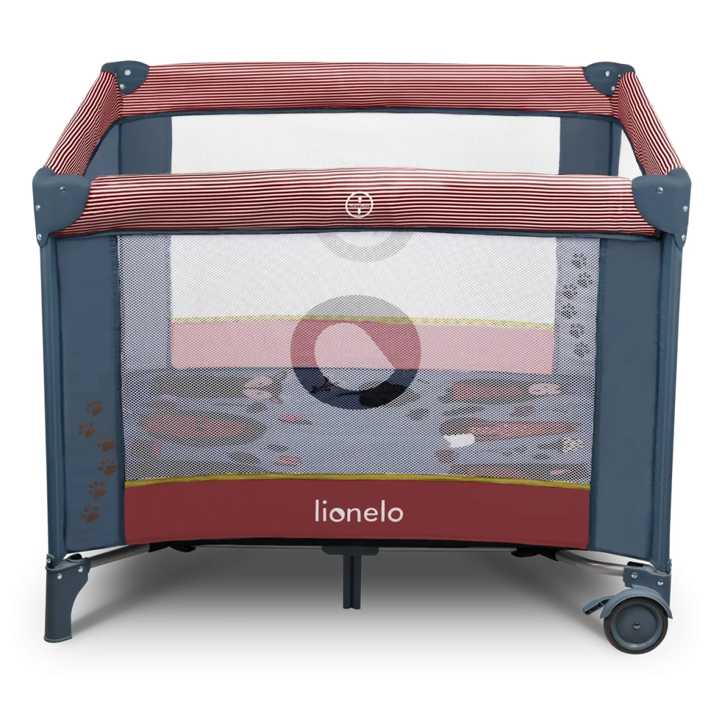 Дитячий манеж Lionelo Sofie колір - cobalt red (LO.SO04) - зображення 3