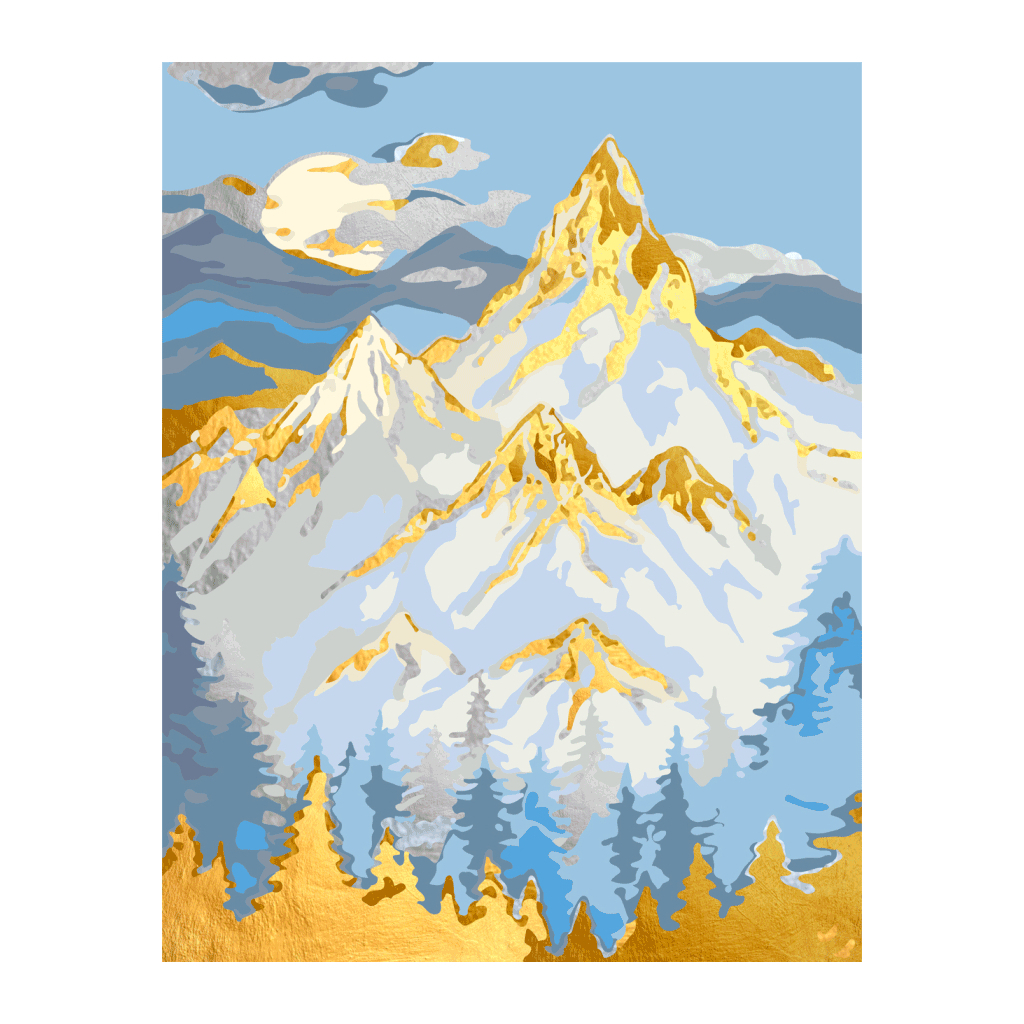 Картина по номерам Rosa Star Казковий пейзаж 3 35х45 см (4823098529811) - зображення 1