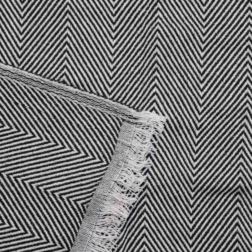 Плед Ardesto Summer 140х190см, 100% бавовна, чорний (ART0915SL) - зображення 4