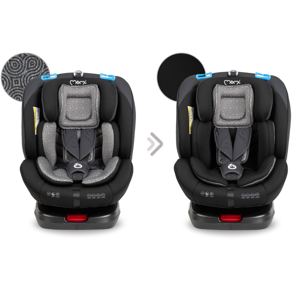 Автокрісло MoMi Tordi (0-36кг) black (FOSA00016) - зображення 5