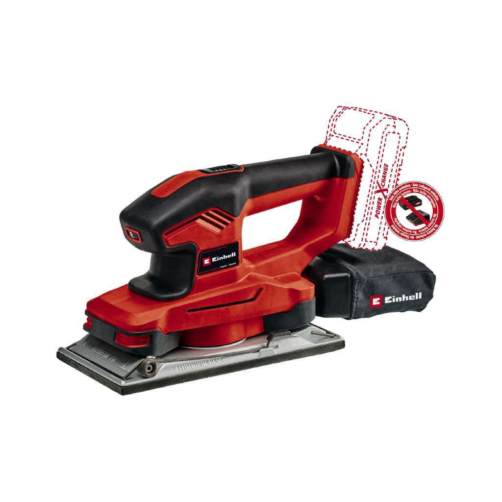Шліфувальна машина Einhell TE-OS 18/230 Li - Solo, PXC, 18В, 230х115 мм (без АКБ та ЗП) (4460720) - зображення 1