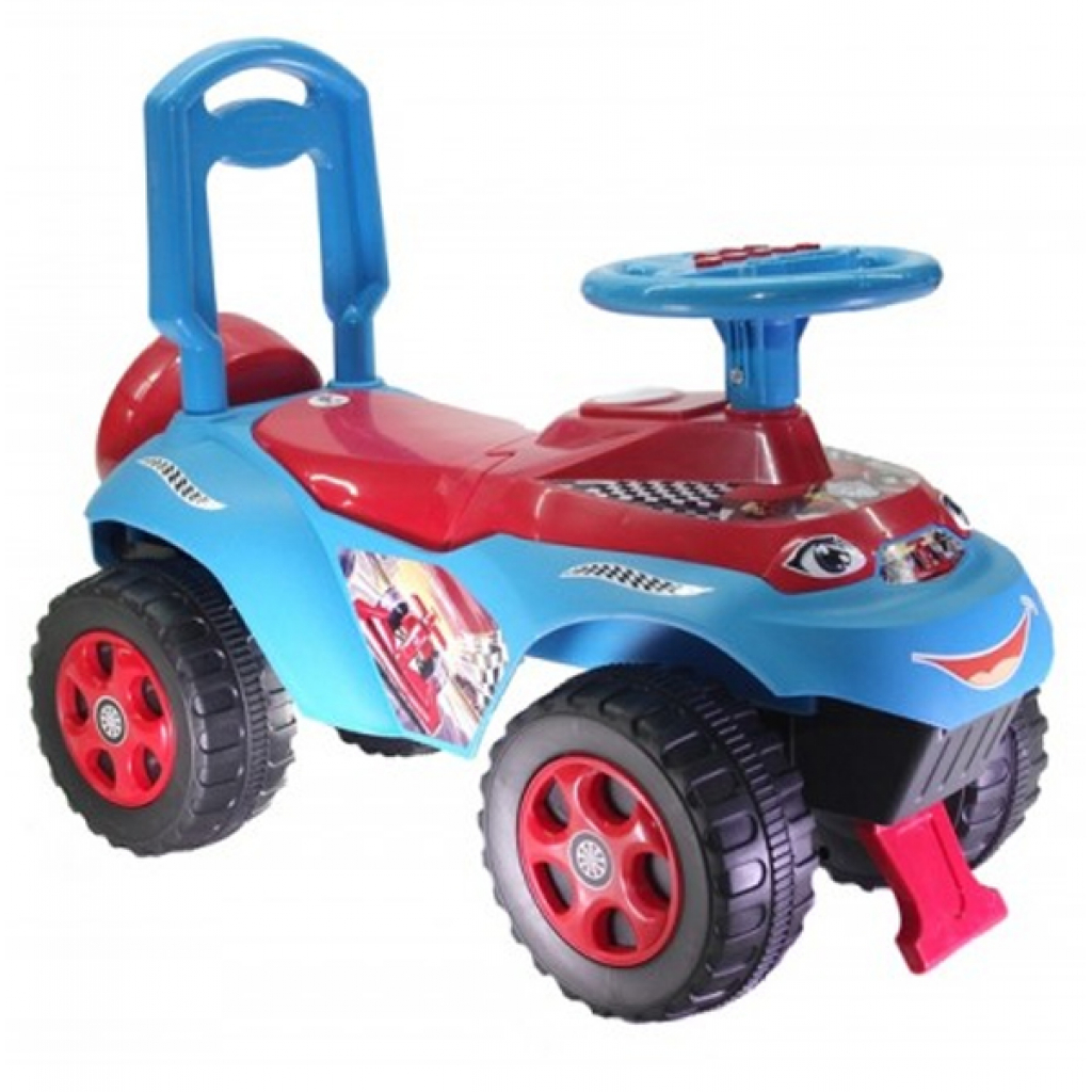 Чудомобіль Active Baby музичний червоно-синій (013117-0212М) - зображення 3