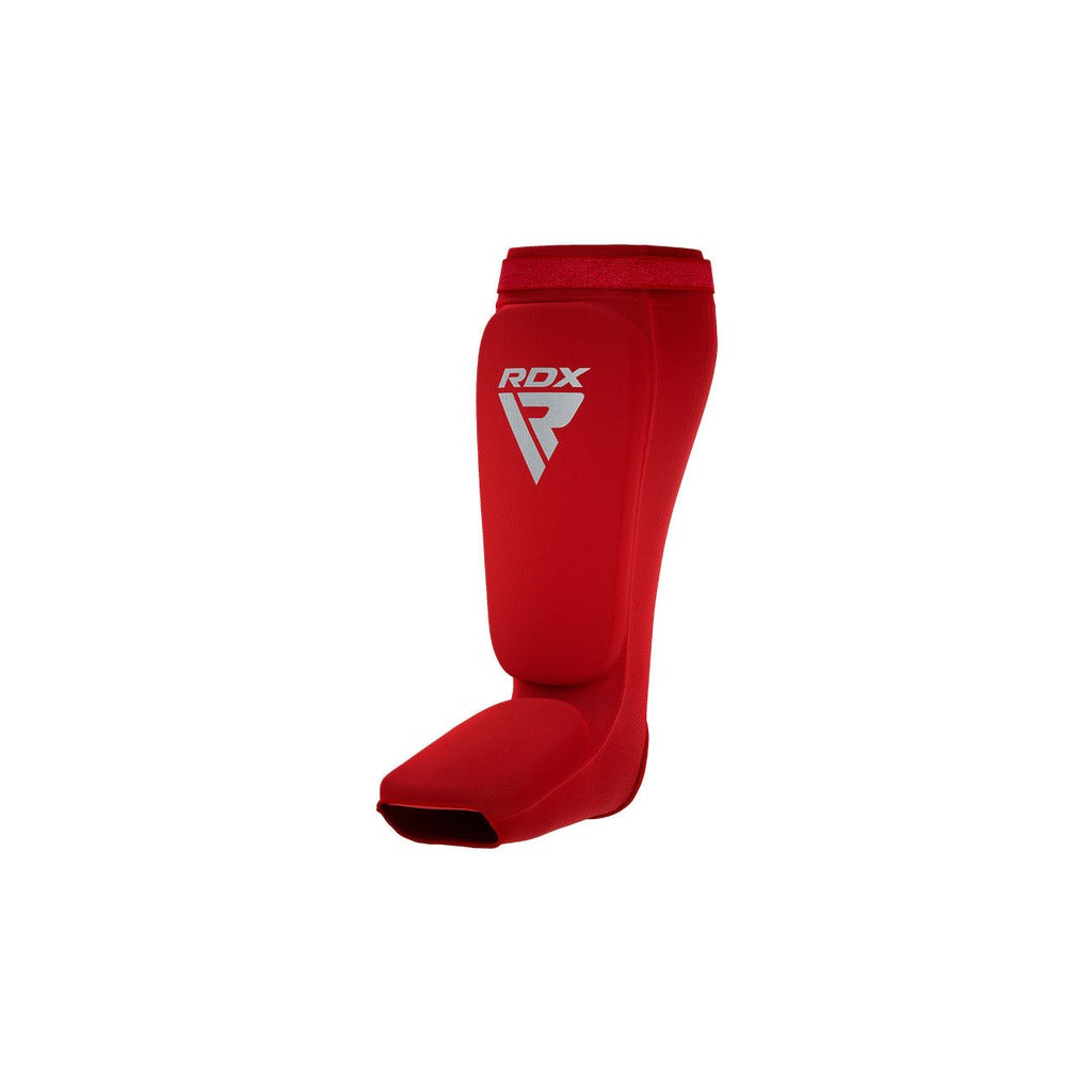 Захист гомілки і стопи RDX Shin Instep Foam Red/White XL (HYP-SIRW-XL) - зображення 3