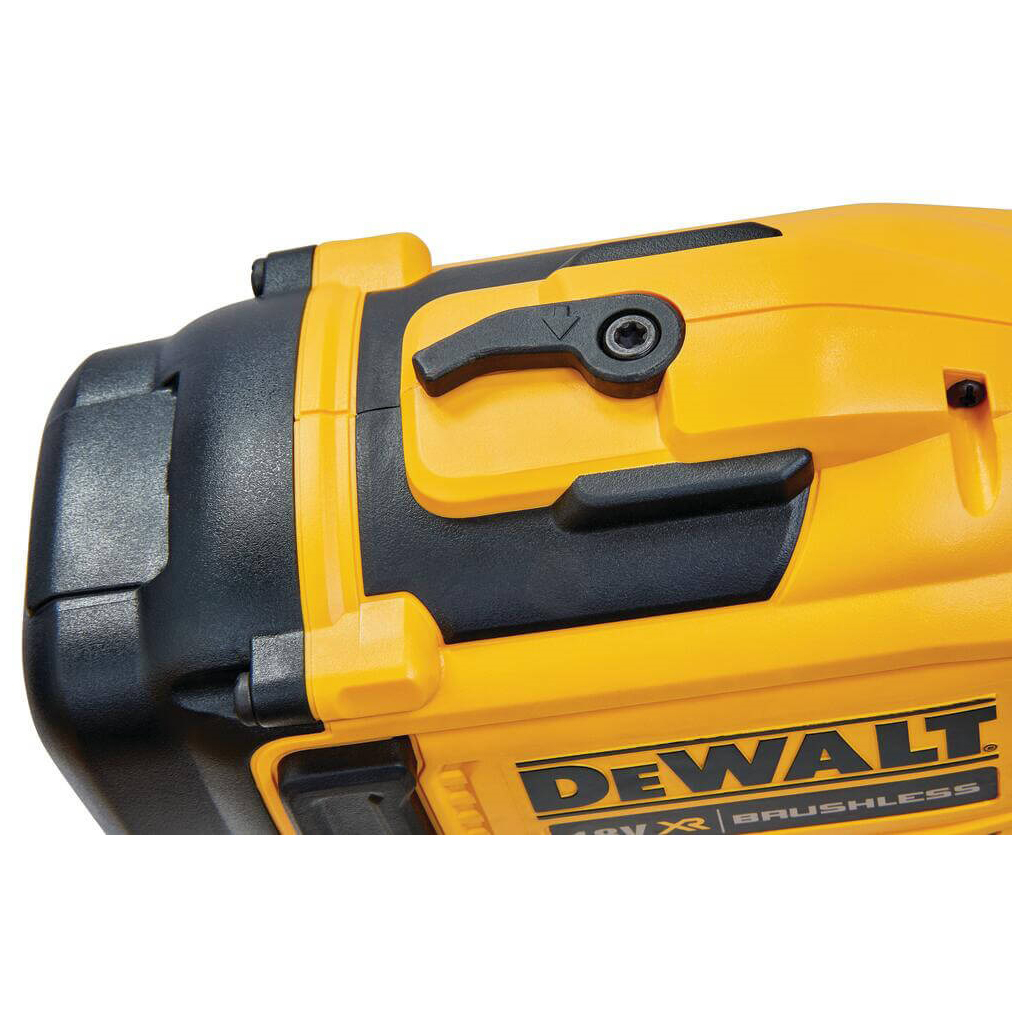 Цвяхозабивач DeWALT 18В, діаметр/довжина цвяха 1.6/63 мм, 2 АКБ, ЗП, кейс (DCN45RNN) - изображение 5