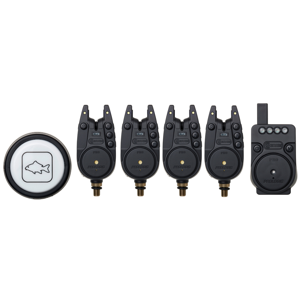 Індикатор клювання Prologic C-Series Pro Alarm Set 4+1+1 Red Green Yellow Blue (1846.18.64) - изображение 1