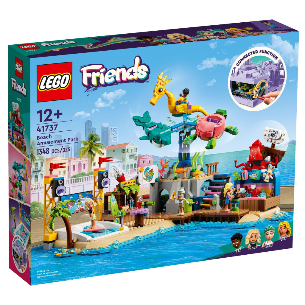 Конструктор LEGO Friends Пляжний парк розваг 1348 деталей (41737) - зображення 1
