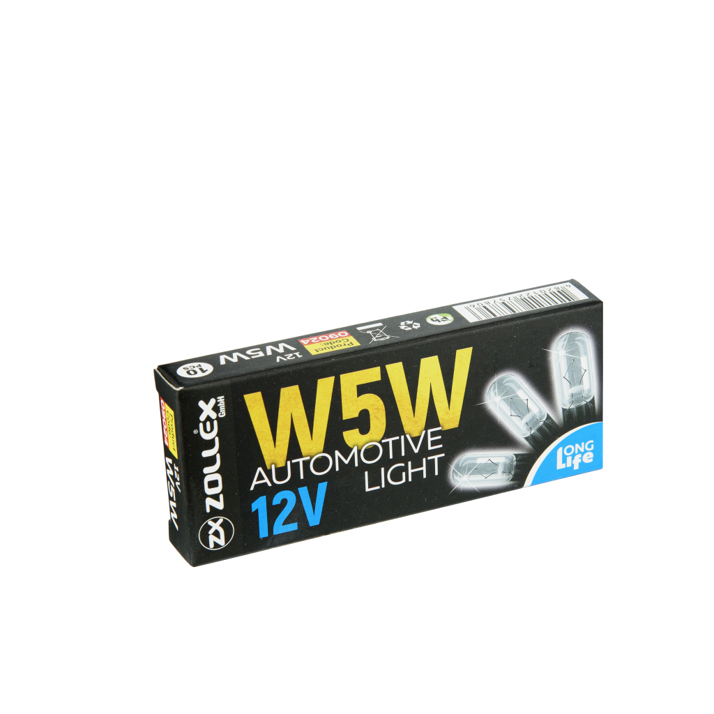 Автолампа Zollex W5W 12V - зображення 2