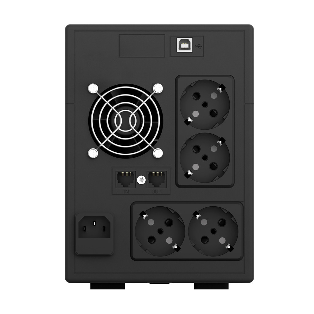 Пристрій безперебійного живлення nJoy Cadu 1500VA USB (UPCMTLS615HCAAZ01B) - зображення 4