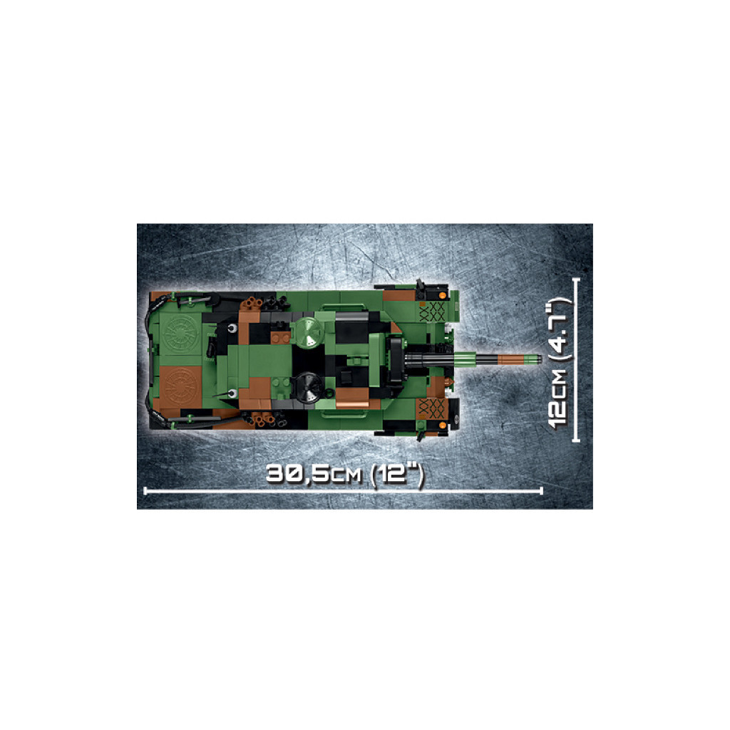 Конструктор Cobi Танк Леопард 2, 864 деталі (COBI-2618) - зображення 3