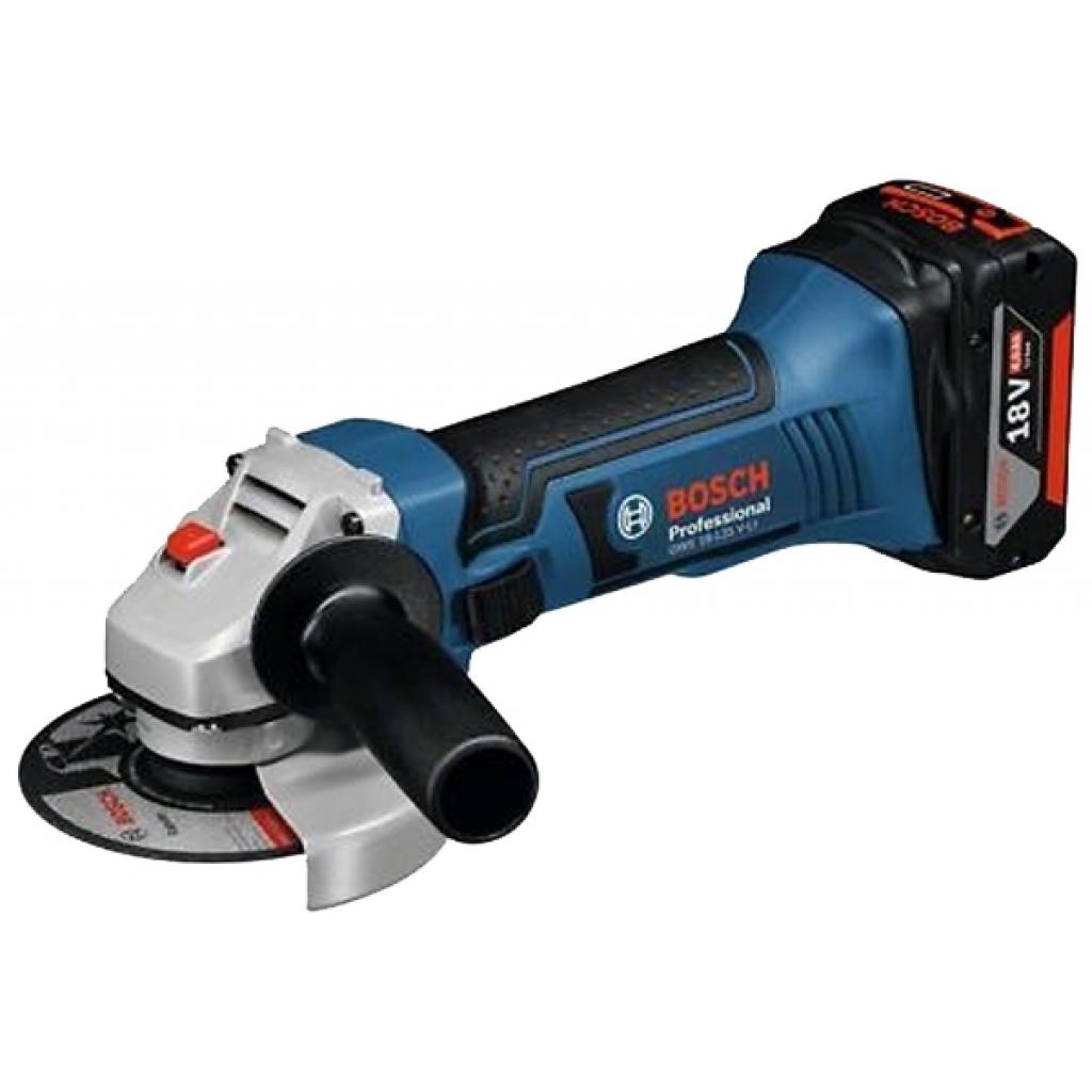 Шліфувальна машина Bosch GWS 18-125 V-LI (0.601.93A.30B) - зображення 1