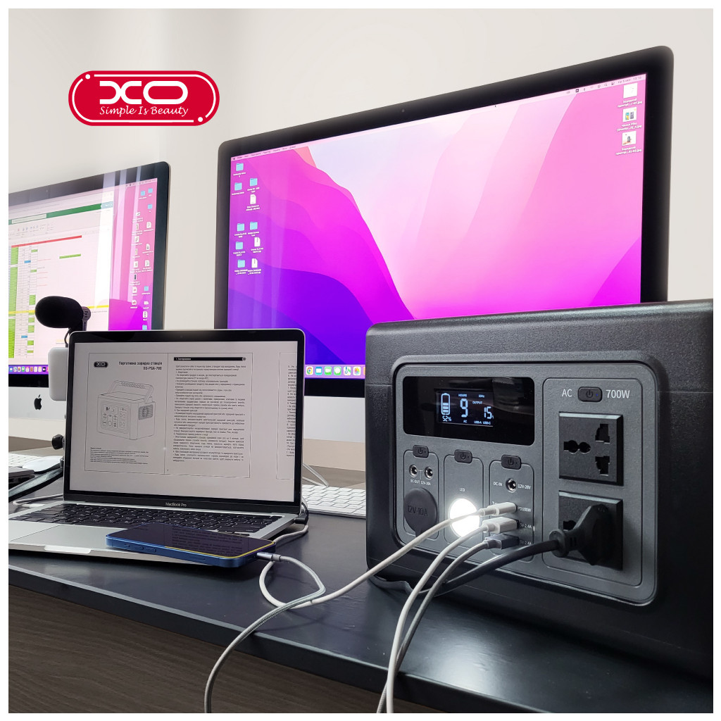 Зарядна станція XO PSA-700 614Wh (PSA-700) - зображення 10