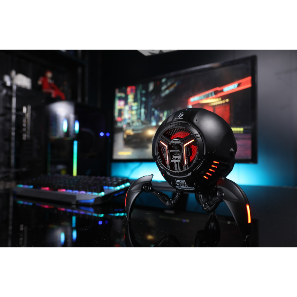 Акустична система GravaStar Mars Pro Zinc Alloy body Bluetooth Black (GRAVASTARG1PRO_BLK) - изображение 3