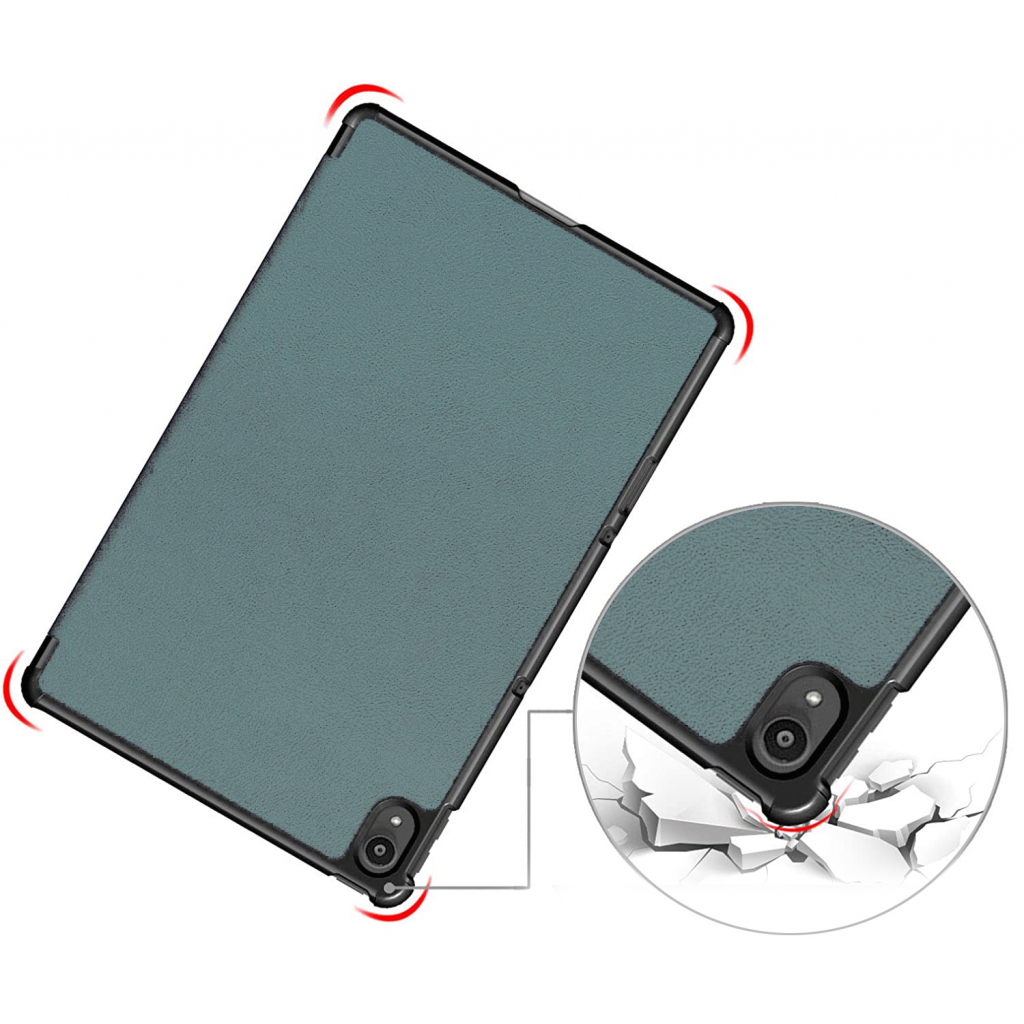 Чохол до планшета BeCover Smart Case Lenovo Tab P11 / P11 Plus Dark Green (706098) - зображення 4