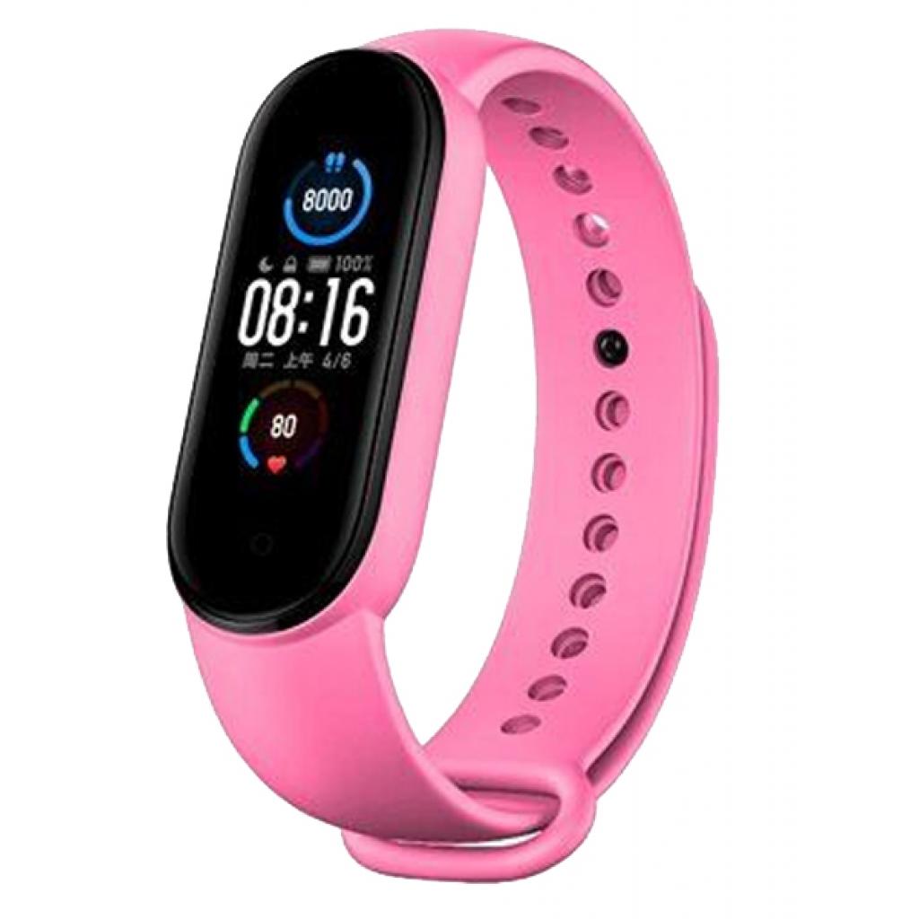 Ремінець до фітнес браслета Armorstandart Superhero Edition для Xiaomi Mi Band 5 Wonder Woman Pink (ARM57070) - зображення 2