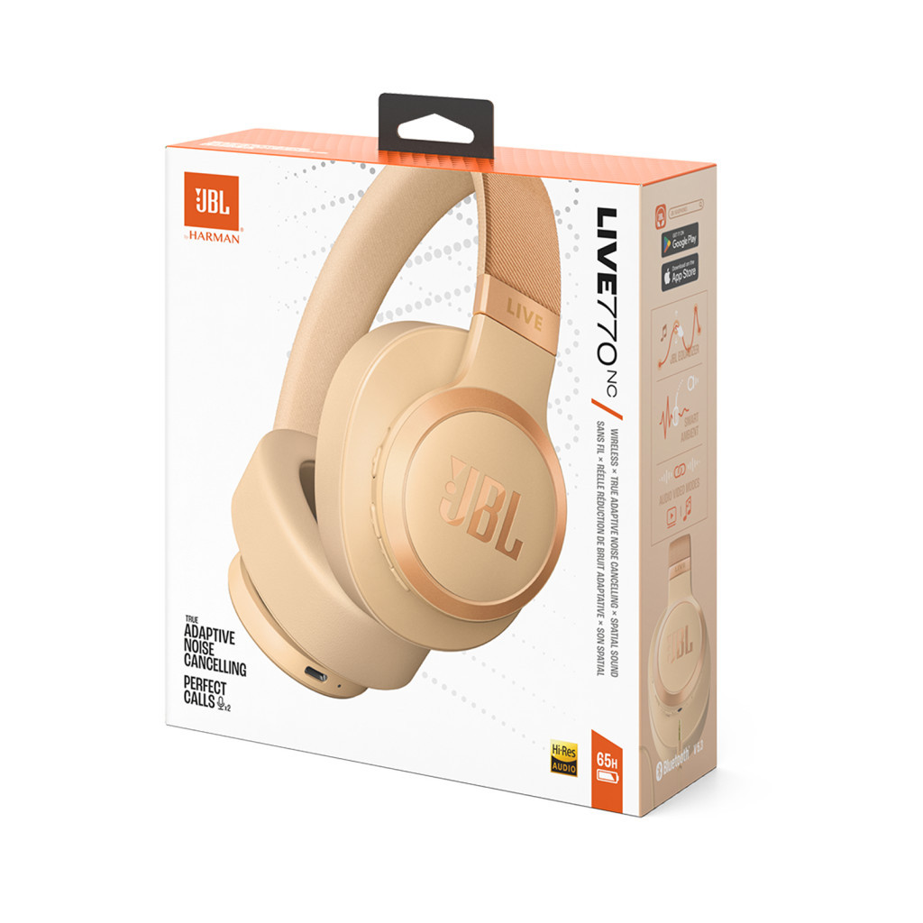Навушники JBL Live 770 NC Sand (JBLLIVE770NCSAT) - изображение 12