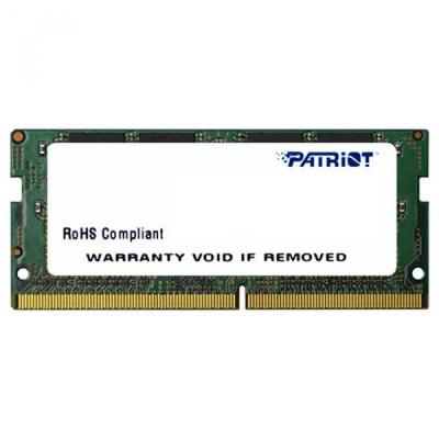Модуль пам'яті для ноутбука SoDIMM DDR4 4GB 2400 MHz Patriot (PSD44G240081S) - зображення 1