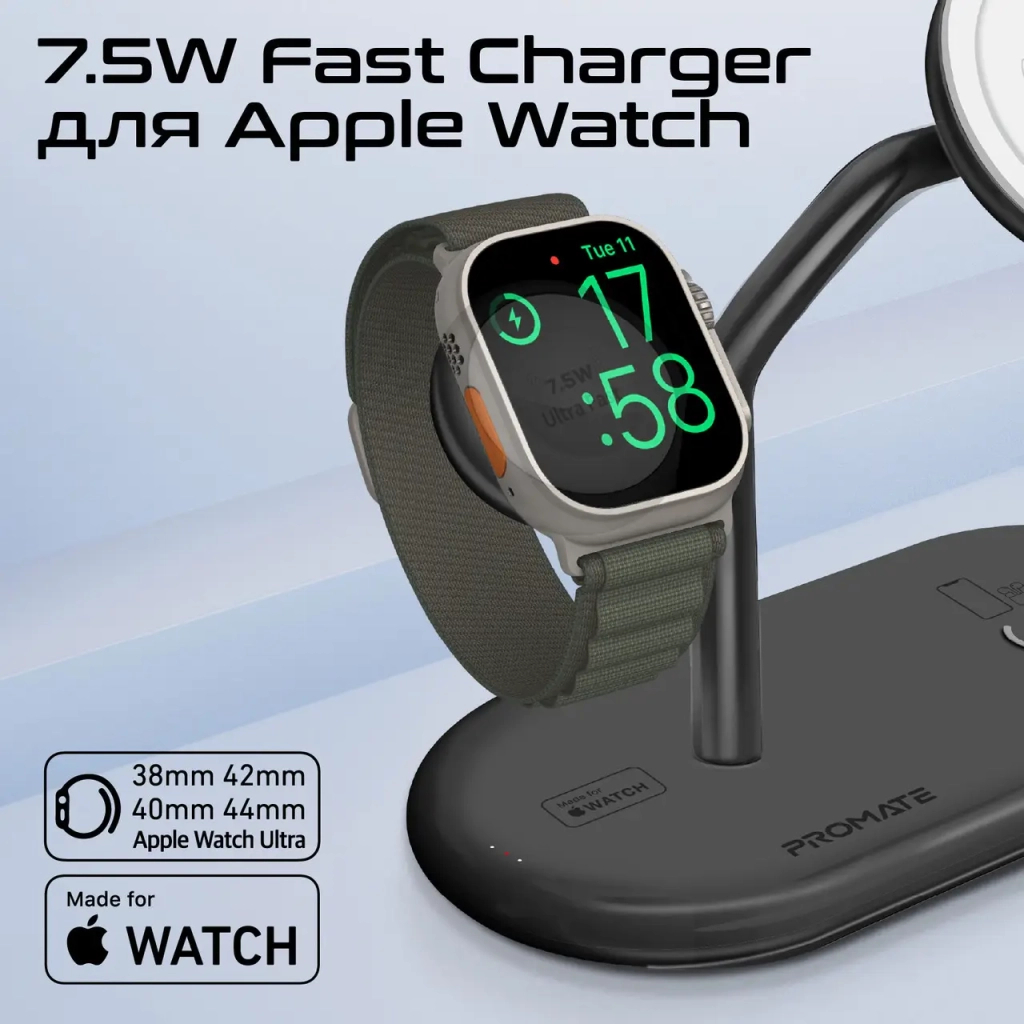 Зарядний пристрій Promate synergy-pro.black - зображення 6