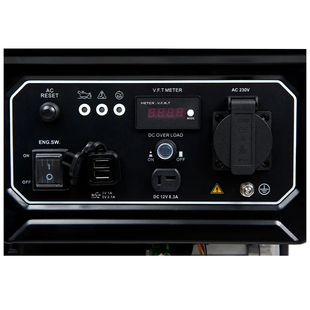 Генератор Enersol 3.3 kW, invertor (EPG-3300IO) - зображення 8