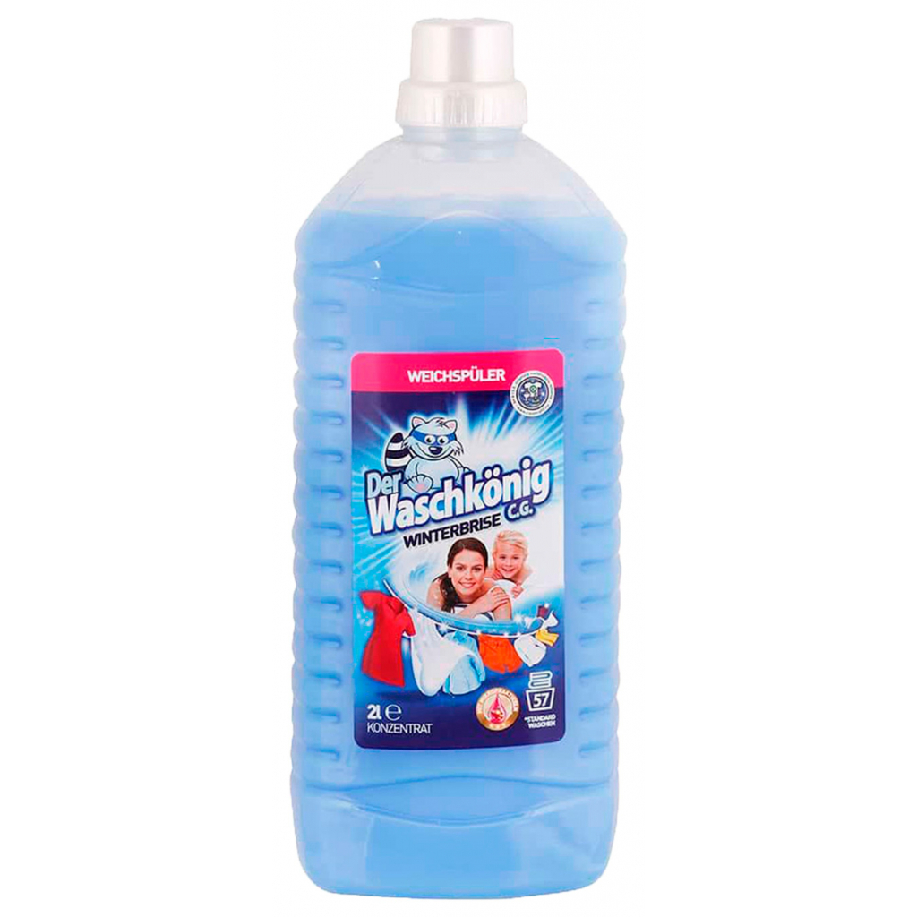 Кондиціонер для білизни Waschkonig Winterbrise Зимова свіжість 2 л (4260418930146) - зображення 1