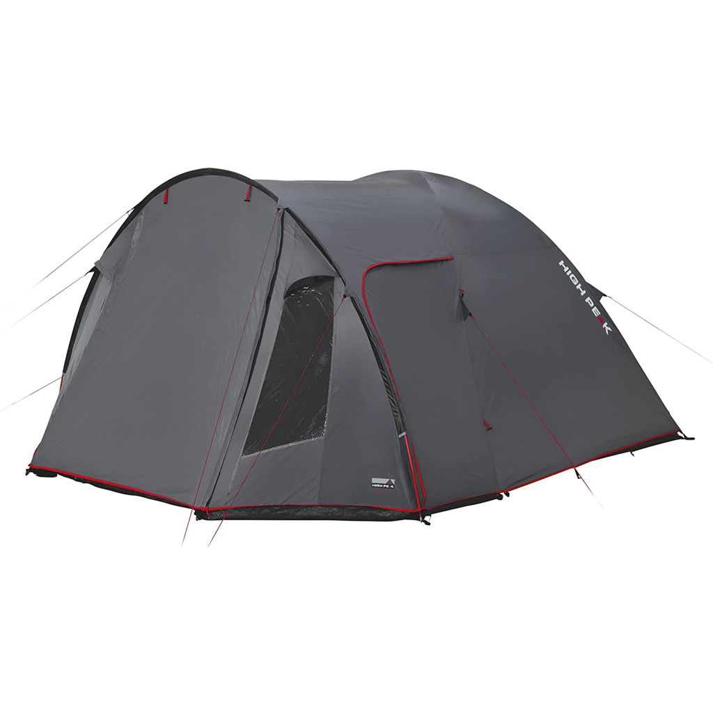 Намет High Peak Tessin 4 Dark Grey/Red (925391) - зображення 2