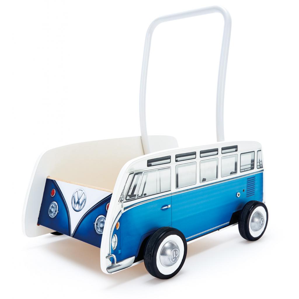 Ходунки Hape Класичний автобус синій (E0381) - изображение 1