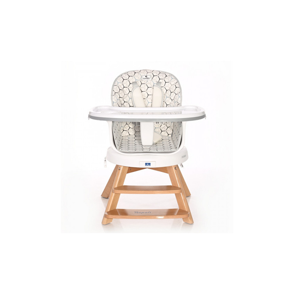 Стілець для годування Bertoni/Lorelli NAPOLI grey hexagons (23728) - зображення 3