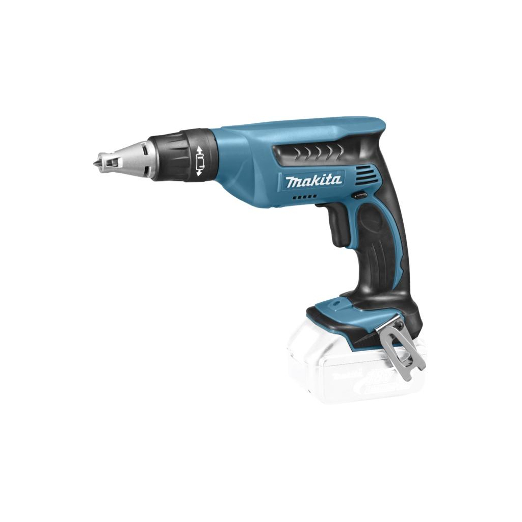 Шуруповерт Makita для гипсокартона LXT, 18В (без АКБ и БП) (DFS451Z) - зображення 1