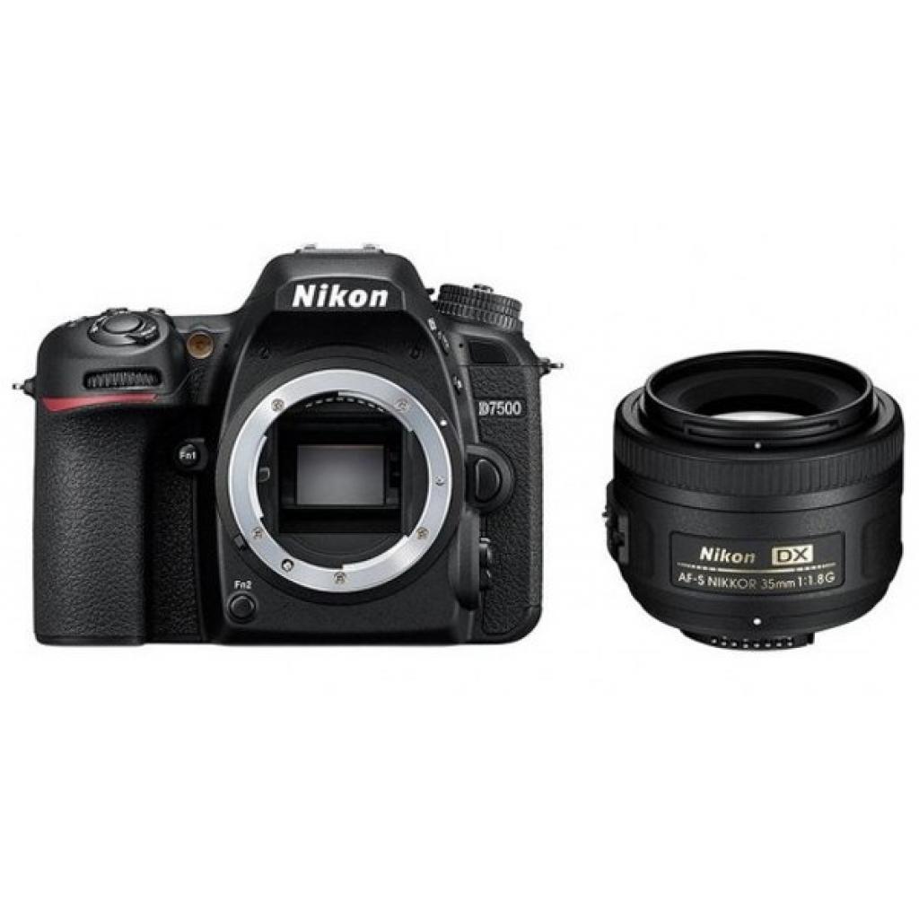 Цифровий фотоапарат Nikon D7500 AF-S DX 35 Kit (VBA510K007) - зображення 5