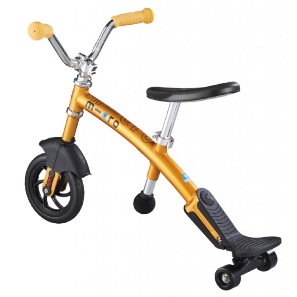 Біговел Micro G-bike chopper Deluxe yellow (GB0026) - зображення 3