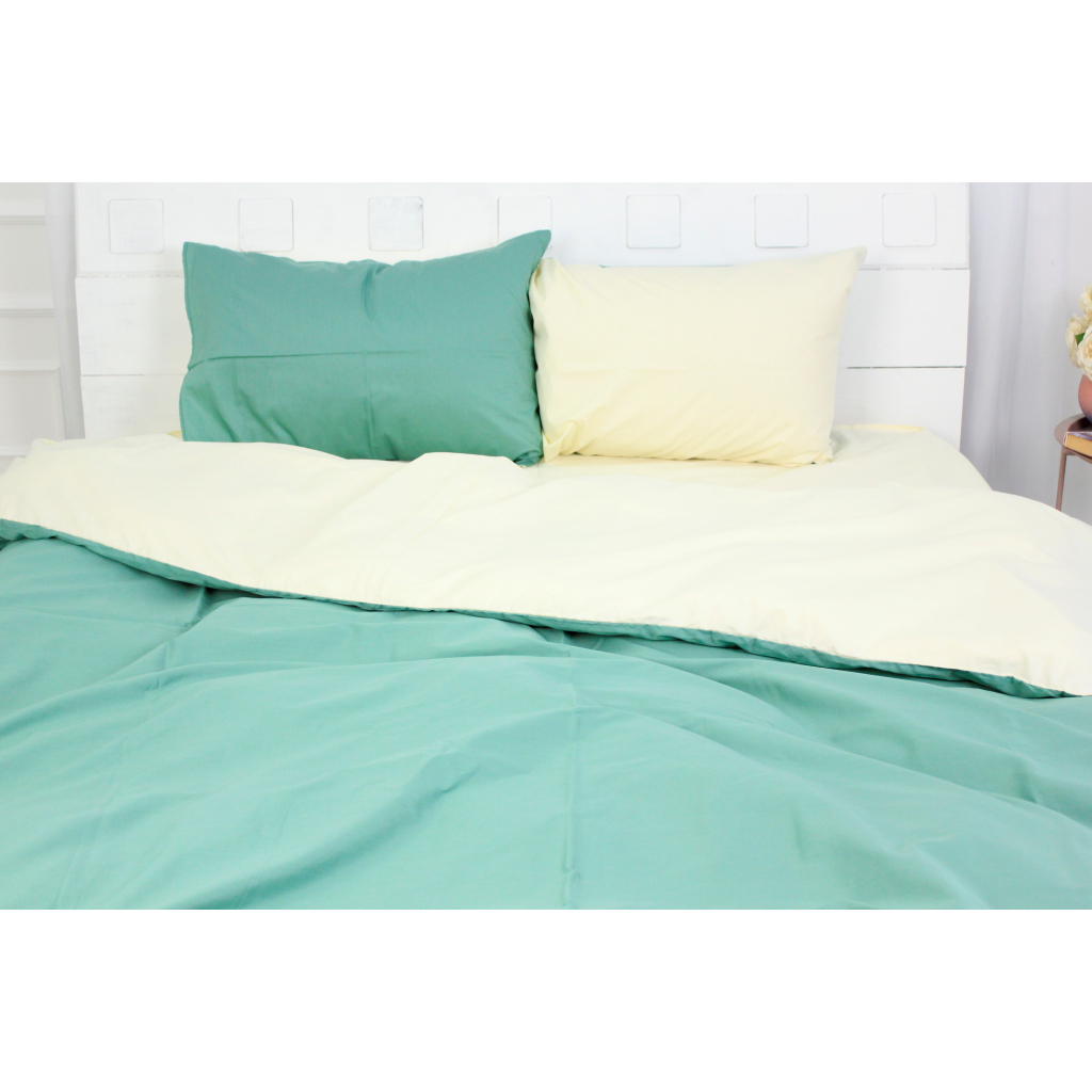 Постільна білизна MirSon Сатин Premium 0844 +0840 Davies King Size (2200002029278) - изображение 3