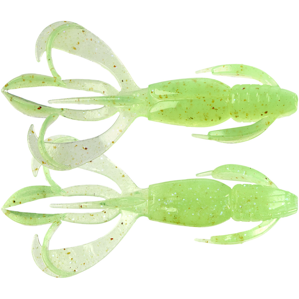 Силікон рибальський Keitech Crazy Flapper 2.4" (10 шт/уп) кea19 electric chart shad (1551.14.43) - зображення 1