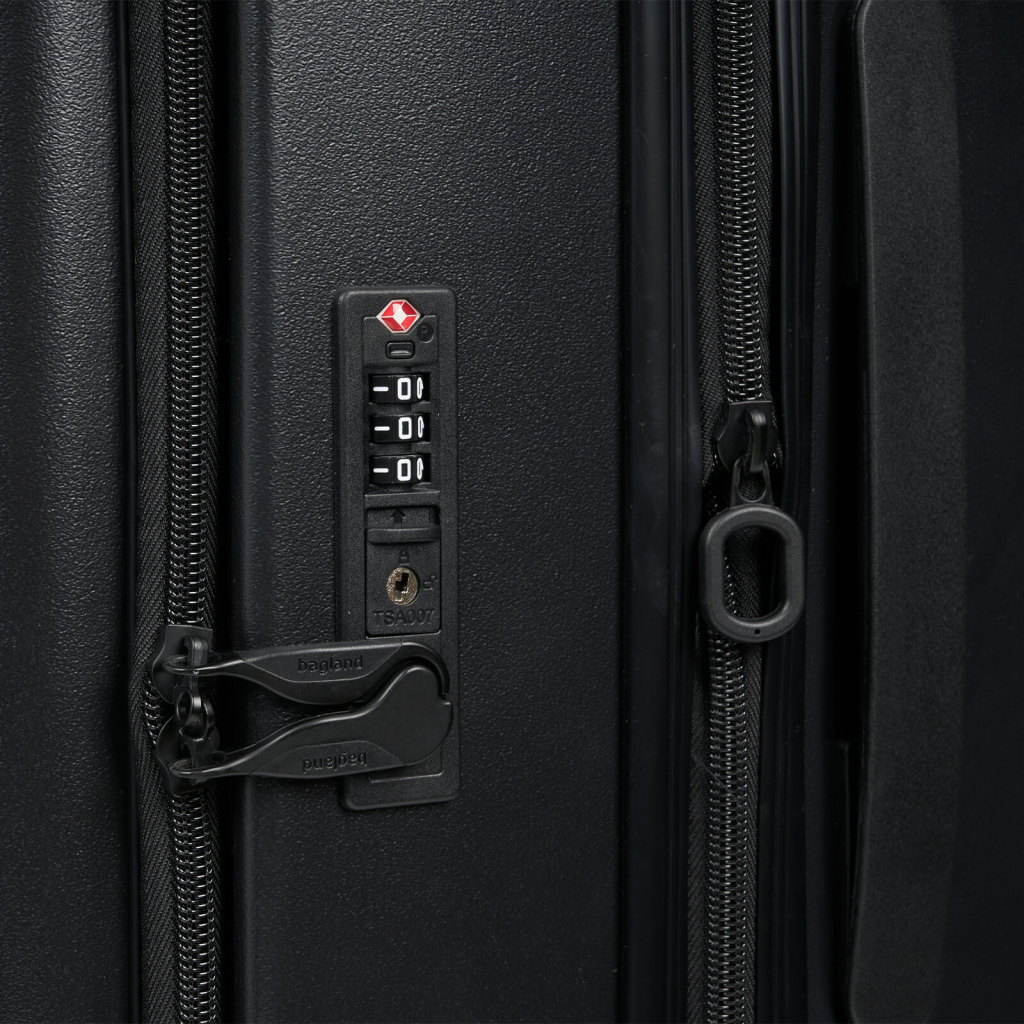 Валіза Bagland велика 96 л чорна (1140521762) - зображення 8