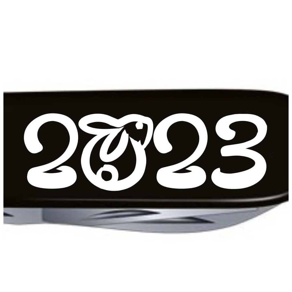 Ніж Victorinox Spartan Zodiac Black "Рік Кролика" (1.3603.3_Z2110u) - зображення 3