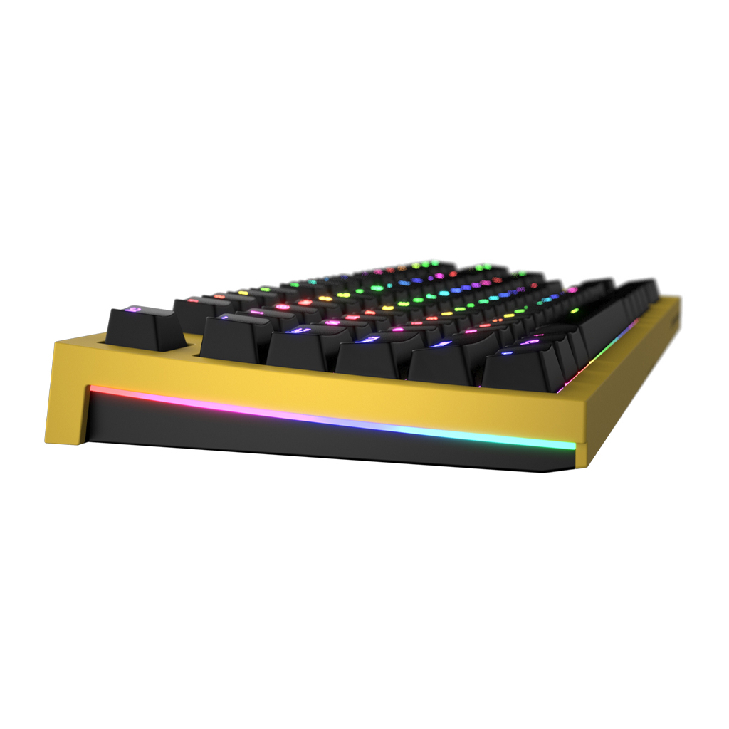 Клавіатура Hator Skyfall TKL PRO USB Yellow (HTK-657) - зображення 4