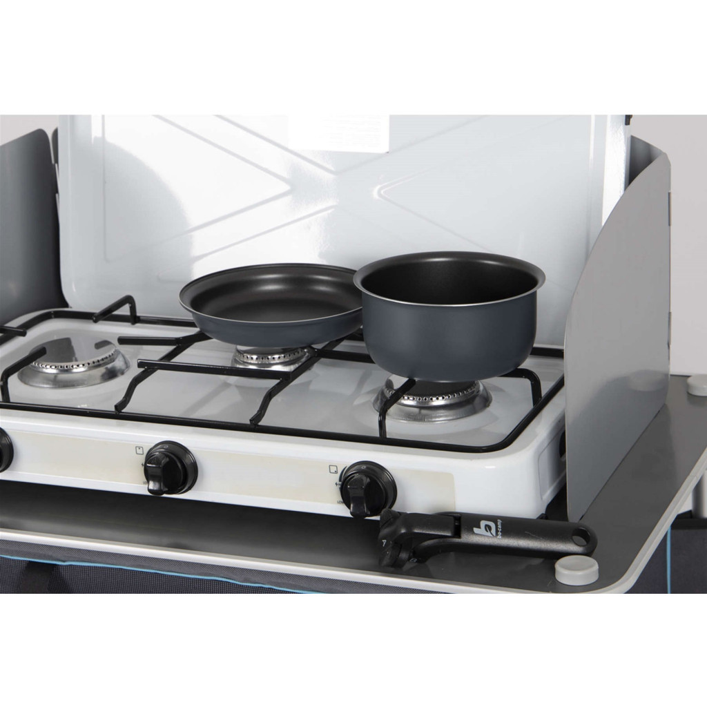 Набір туристичного посуду Bo-Camp Trekking Anthracite 5 предметів Сірий (2300351) - зображення 7